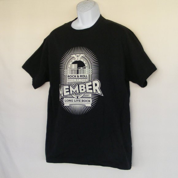 ROCK & ROLL HALL OF FAME Member Tshirt, L, Black, Jukebox - Picture 4 of 8